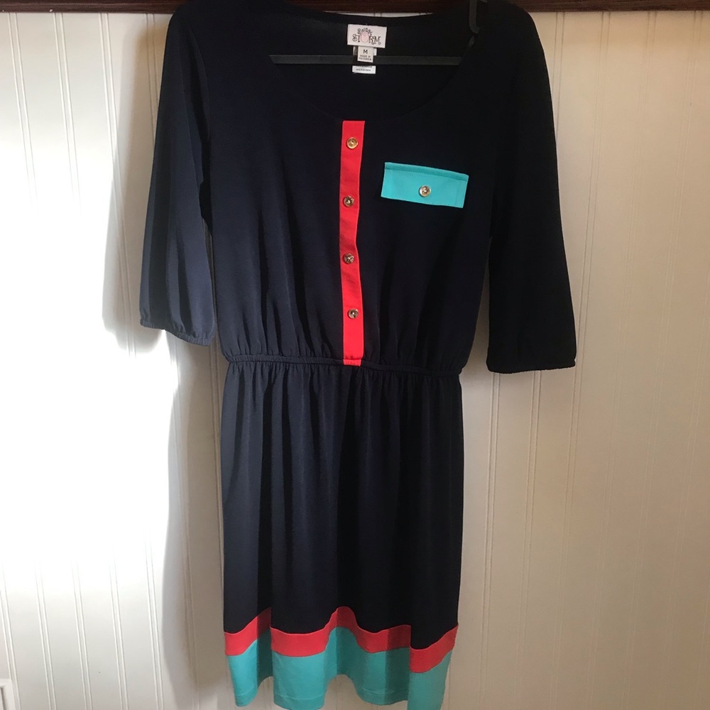 Scrunched waist flowy summer dress